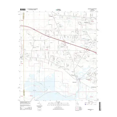 2015 Map of Madisonville, 2015 Print