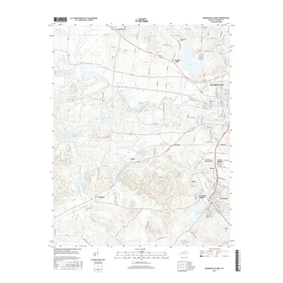 2016 Map of Madisonville West, 2016 Print
