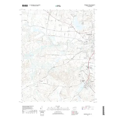 2019 Map of Madisonville West, 2019 Print