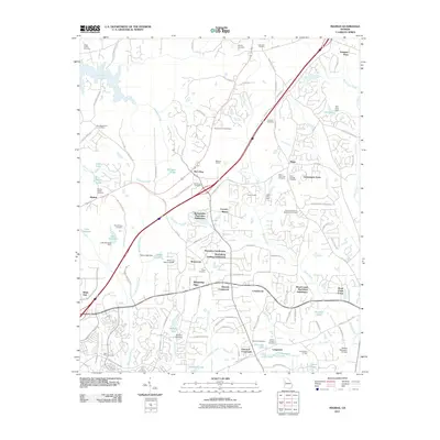 2011 Map of Madras, 2011 Print