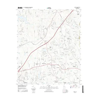 2014 Map of Madras, 2014 Print