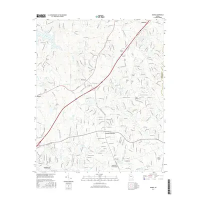 2017 Map of Madras, 2017 Print