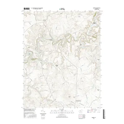 2016 Map of Madrid, 2016 Print
