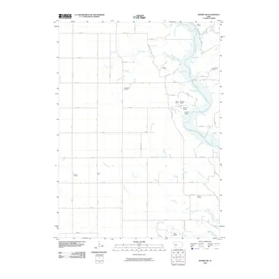 2010 Map of Madrid NW, 2010 Print
