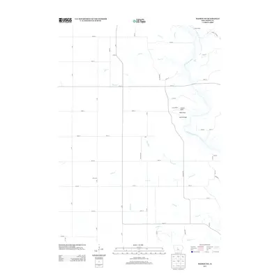 2013 Map of Madrid NW, 2013 Print