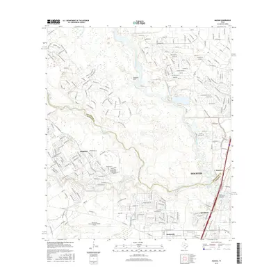 2016 Map of Maedan, 2016 Print