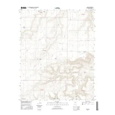 2017 Map of Maes, 2017 Print