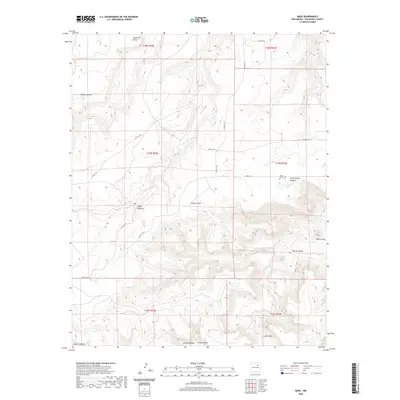 2020 Map of Maes, 2020 Print