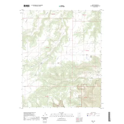2023 Map of Maes, 2023 Print