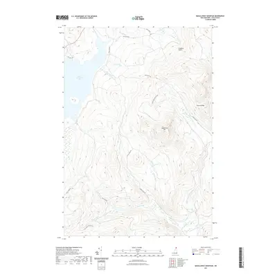 2021 Map of Magalloway Mountain, 2021 Print