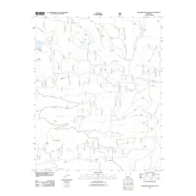 2011 Map of Magazine Mountain NE, 2011 Print