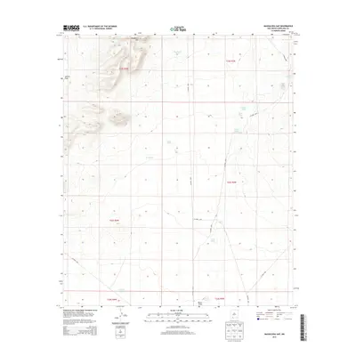 2013 Map of Magdalena Gap, 2013 Print