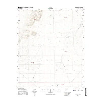 2017 Map of Magdalena Gap, 2017 Print