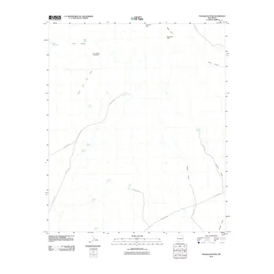 2010 Map of Magdalena Peak, 2010 Print