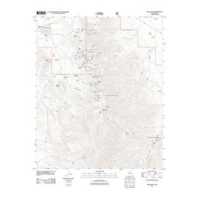 2011 Map of Magdalena, 2011 Print