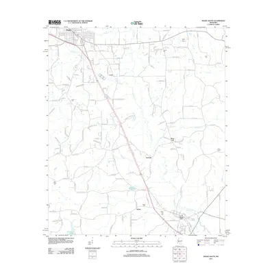 2012 Map of Magee South, 2012 Print
