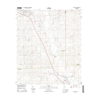 2015 Map of Magee South, 2015 Print