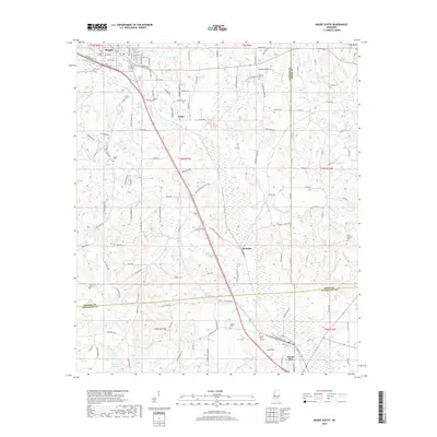 2018 Map of Magee South, 2018 Print