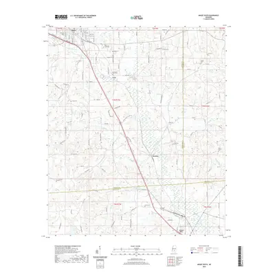2020 Map of Magee South, 2020 Print