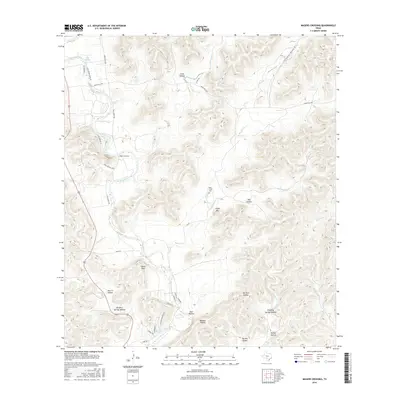 2016 Map of Magers Crossing, 2016 Print