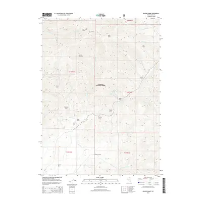 2014 Map of Maggie Summit, 2014 Print
