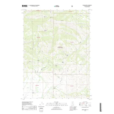 2018 Map of Maggie Summit, 2018 Print