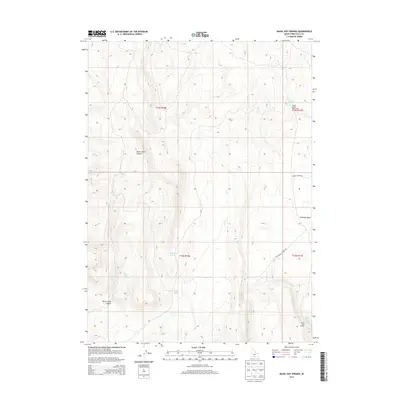 2013 Map of Magic Hot Springs, 2013 Print