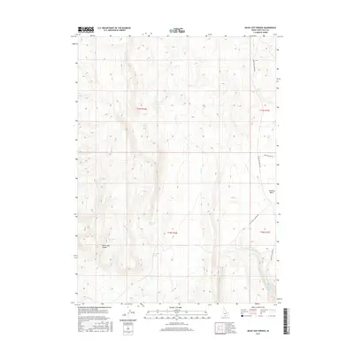 2017 Map of Magic Hot Springs, 2017 Print