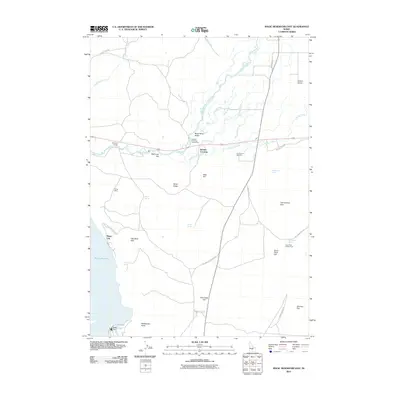 2010 Map of Magic Reservoir East, 2010 Print