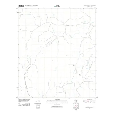 2010 Map of Magill Mountain, 2010 Print