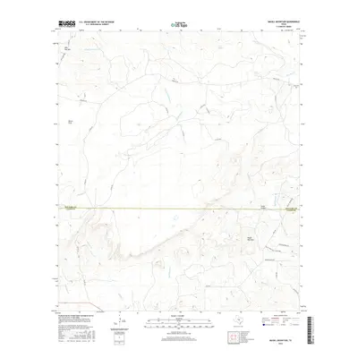 2016 Map of Magill Mountain, 2016 Print