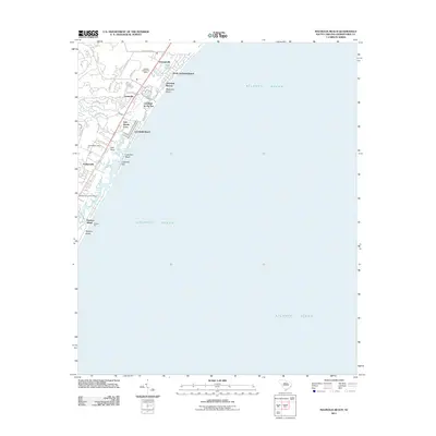 2011 Map of Magnolia Beach, 2011 Print
