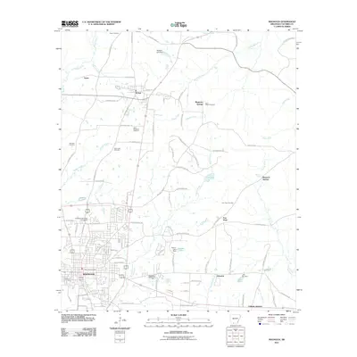 2011 Map of Magnolia, 2011 Print