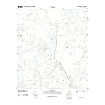 2010 Map of Magnolia East, 2010 Print