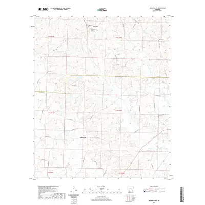 2020 Map of Magnolia NW, 2020 Print
