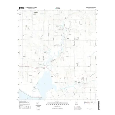 2014 Map of Magnolia Springs, 2014 Print