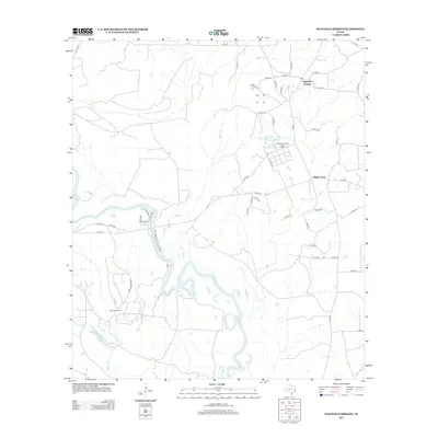 2013 Map of Magnolia Springs, 2013 Print