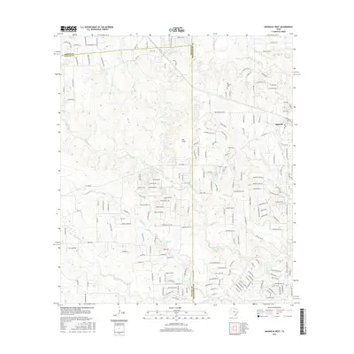 2016 Map of Magnolia West, 2016 Print