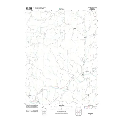 2010 Map of Mahaffey, 2010 Print