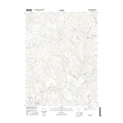 2016 Map of Mahaffey, 2016 Print