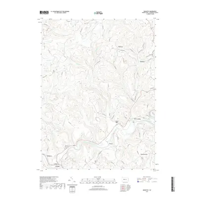 2019 Map of Mahaffey, 2019 Print