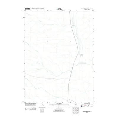 2012 Map of Mahala Creek East, 2012 Print
