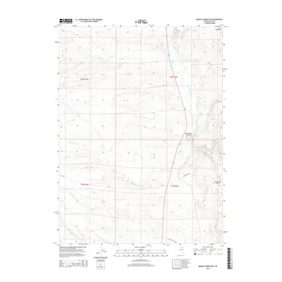 2014 Map of Mahala Creek East, 2014 Print