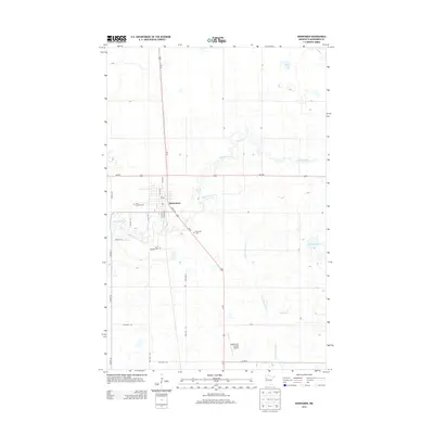 2013 Map of Mahnomen, 2013 Print