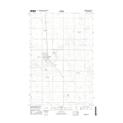 2016 Map of Mahnomen, 2016 Print