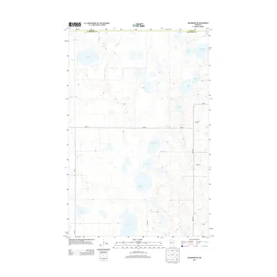 2013 Map of Mahnomen NE, 2013 Print