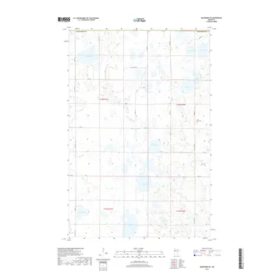 2019 Map of Mahnomen NE, 2019 Print