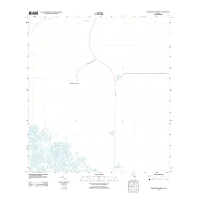 2012 Map of Mahogany Hammock, 2012 Print