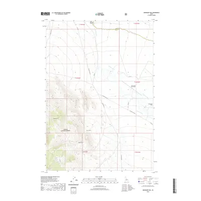 2020 Map of Mahogany Hill, 2020 Print