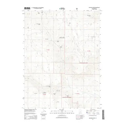 2014 Map of Mahogany Point, 2014 Print